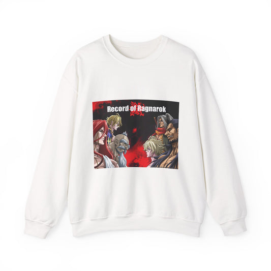 Record of Ragnarok Crewneck Sweatshirt – Anime Battle Graphic Pullover